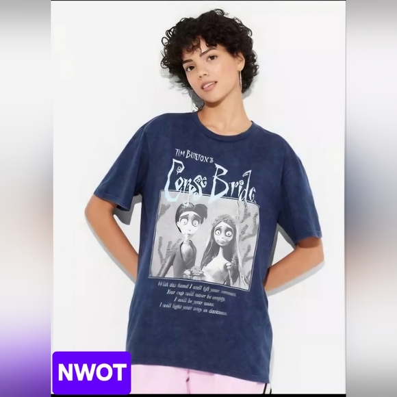 Hybrid Apparel Tops - Corpse Bride Graphic T-Shirt NWOT